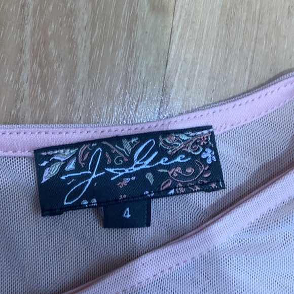 Pink Lace Dress | Size 4 - Picture 3 of 3